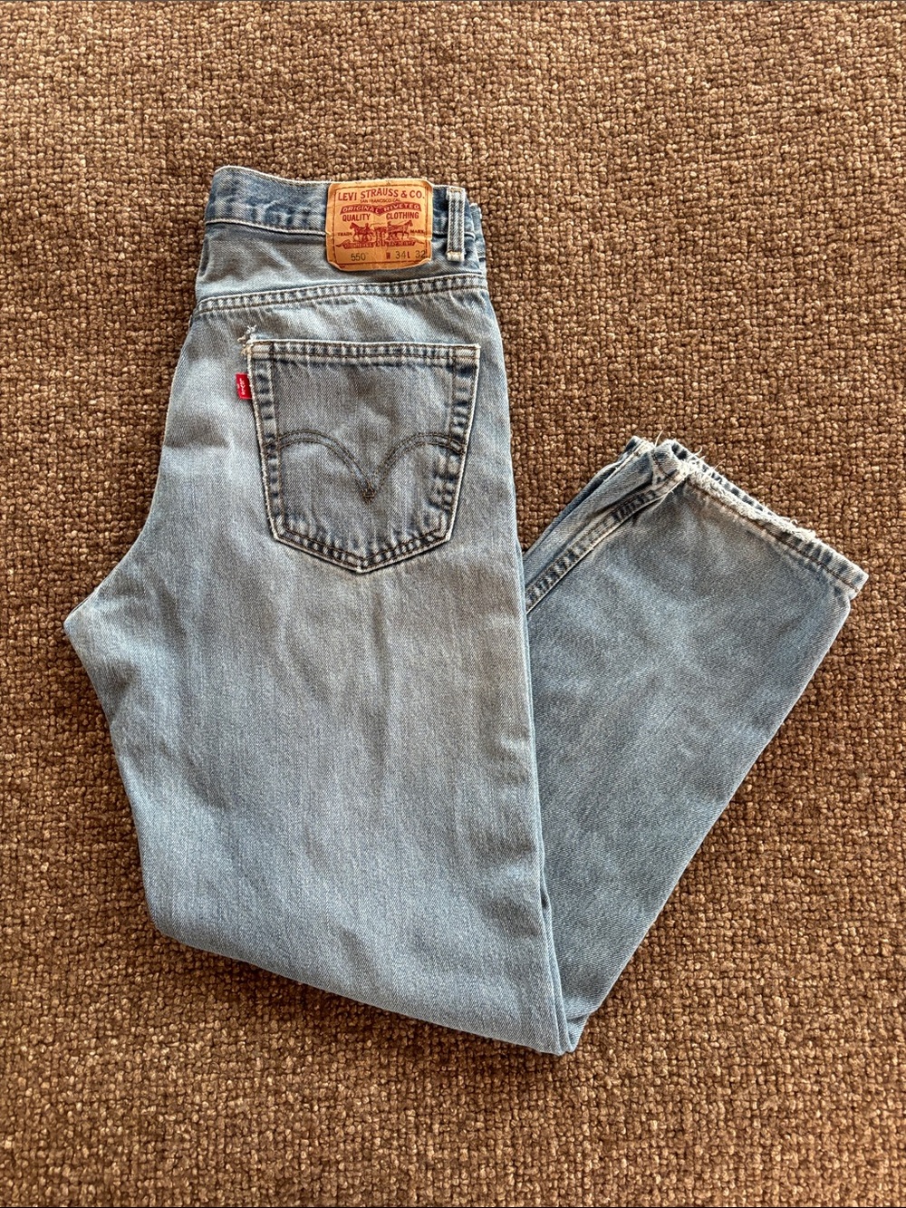 Vintage Distressed Levi’s 550 Jeans